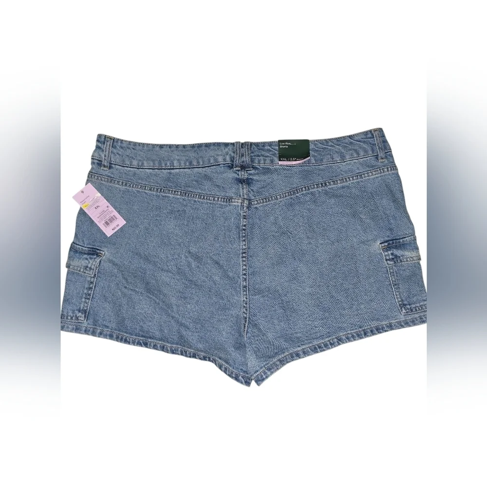 Womens Wild Fable Denim Blue Shorts, XXL, NWT!!!